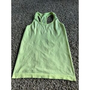 Lululemon  Top Racerback Workout Gym Sleeveless Sportswear Neon Green